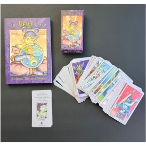 Lo Scarabeo The Fey Tarot Deck Book Set Mara Aghem Fairy Fantasy Divination Card